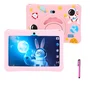 Tablet Infantil Kids Astronauta 6/128GB Com Caneta Touch E Acessorios Cor:rosa