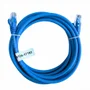 Cabo De Rede Utp (patch Cord) Rj45 Cat 6 - 1.5 Metros - Certificação Anatel - Azul - Seclan