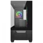 Gabinete Cooler Master Elite 490 Matx Mid Tower Lateral De Vidro Temperado Usb Tipo C Preto E490-khnn-s00