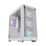 Gabinete Gamer Gamemax Defender Mb Wh, M-atx, Vidro Temperado, 3 Fans