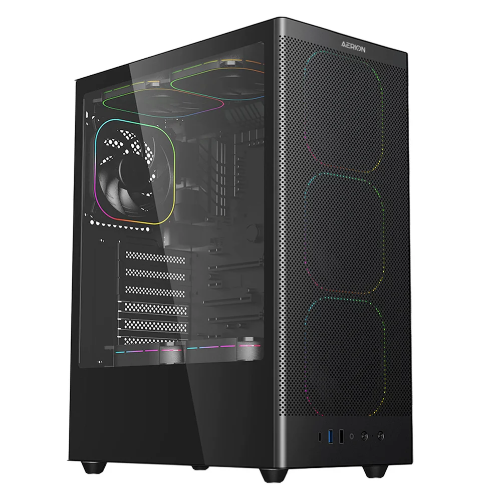 Gabinete Gamer C3tech, Lateral Em Vidro, Usb 3.0, Preto - Gab100 Gabinete Gamer C3tech, Lateral Em Vidro, Usb 3.0, Preto - Gab100
