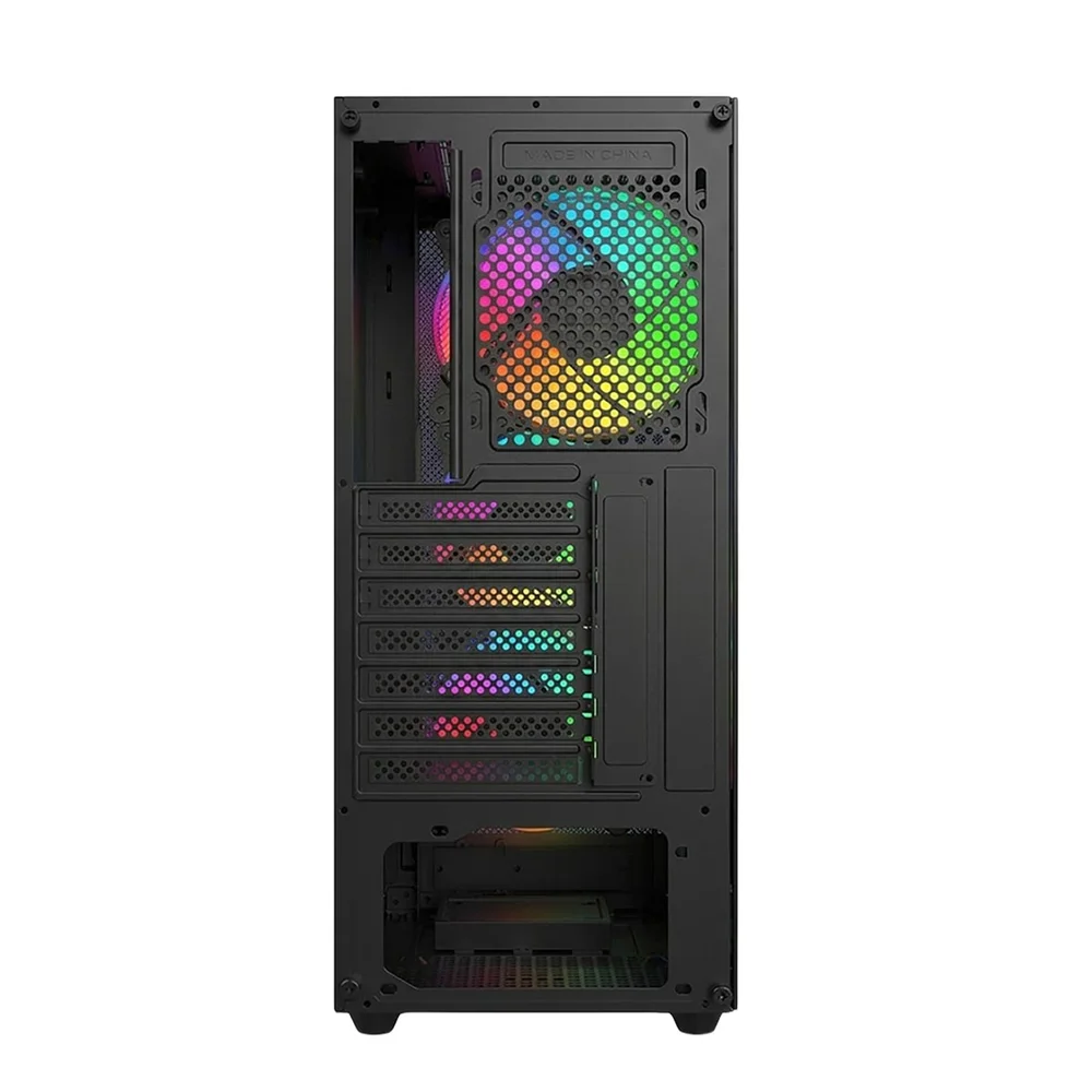 Gabinete Gamer C3tech, Lateral Em Vidro, Usb 3.0, Preto - Gab100 Gabinete Gamer C3tech, Lateral Em Vidro, Usb 3.0, Preto - Gab100
