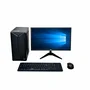 Computador Completo Intel i5 8GB SSD 256gb Monitor 20" Teclado E Mouse Sem Fio Desktop