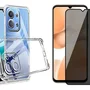 Capinha Transparente Para Poco C85 + Película Privativa 3d