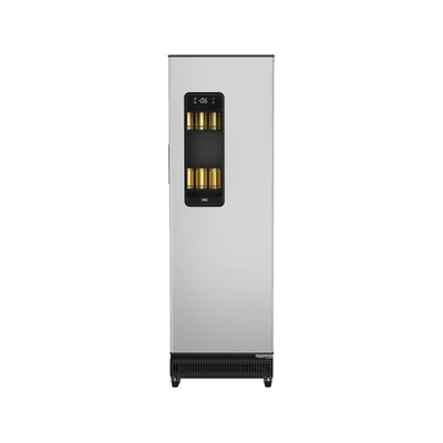 Cervejeira Vertical Hq Beer Plus 350 Litros Inox Hq-350cveffx