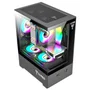Gabinete Gamer Clanm Megalon mATX Vidro Temperado 3mm 1HD 1SSD USB 3.0 + 2.0