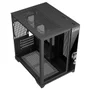 Gabinete Clanm Grodd Preto mATX/mini-ITX VGA 320mm Cooler 160mm 1HD 3SSD ATX