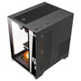 Gabinete Clanm Grodd Preto mATX/mini-ITX VGA 320mm Cooler 160mm 1HD 3SSD ATX