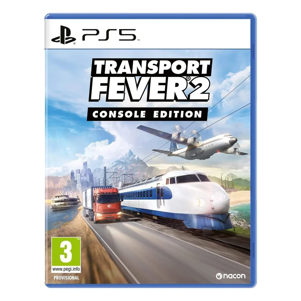 Transport Fever 2 Ps5 Midia Fisica Estrategia Simulador