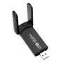 Adaptador Wifi E Bluetooth Usb 1300mbps Dual Band Alta Velocidade