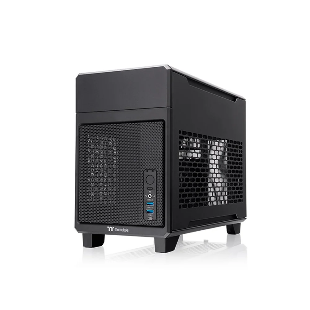 Gabinete Gamer Thermaltake Tr 100 Mini Case Mini Itx Sfx Preto