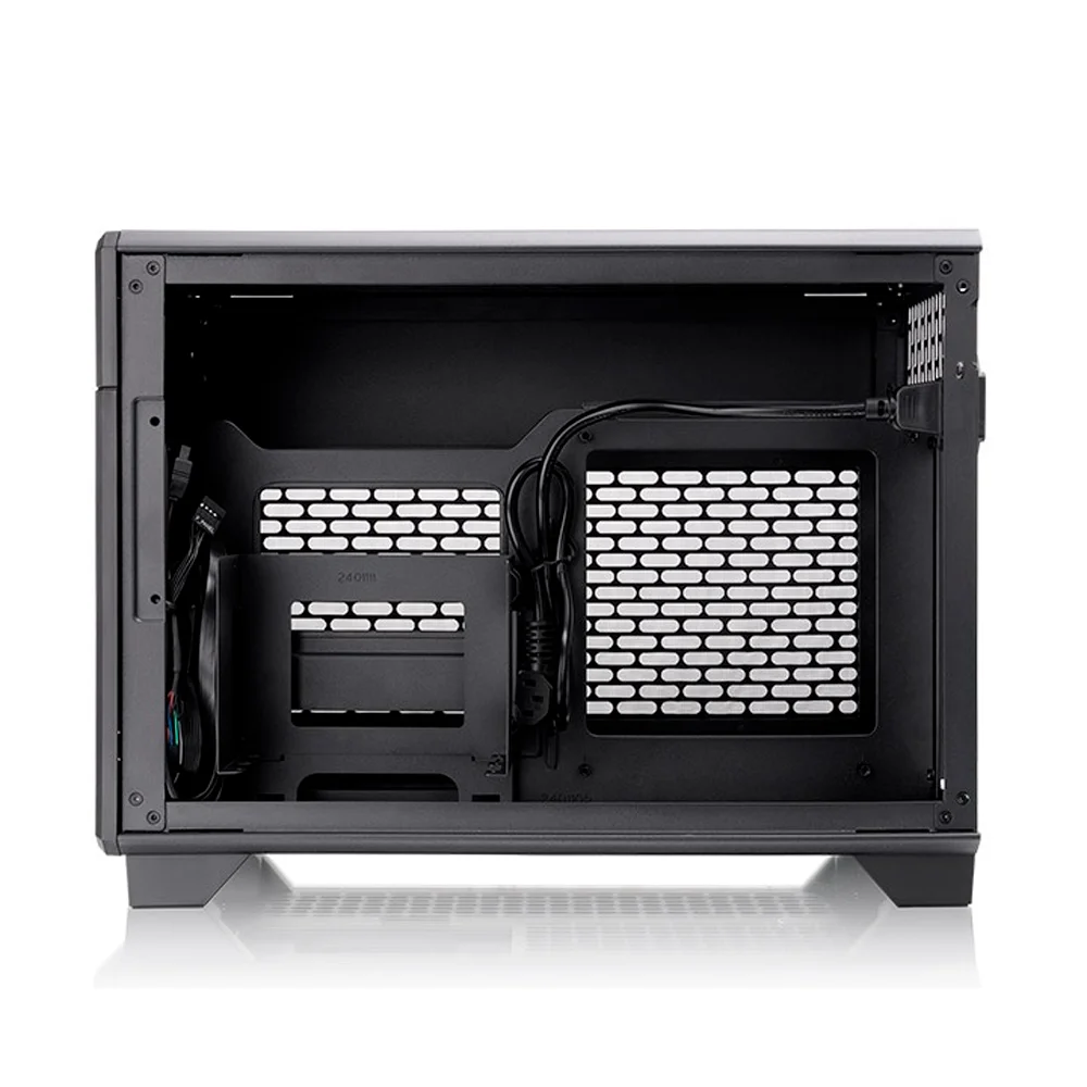 Gabinete Gamer Thermaltake Tr 100 Mini Case Mini Itx Sfx Preto