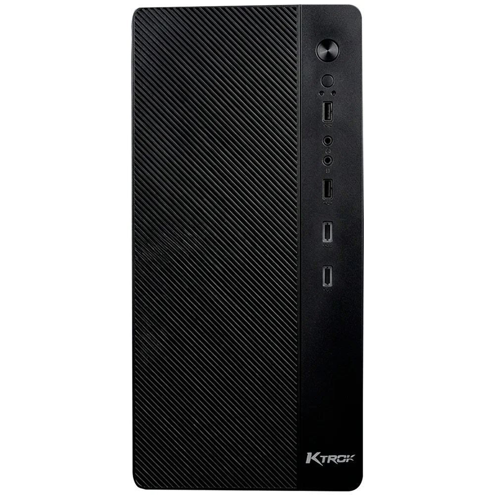 Gabinete Office Ktrok Kt-m29, Ultra Compacto, Usb, Audio Frontal, Micro-atx, Mini-itx - Preto Gabinete Office Ktrok Kt-m29, Ultra Compacto, Usb, Audio Frontal, Micro-atx, Mini-itx - Preto