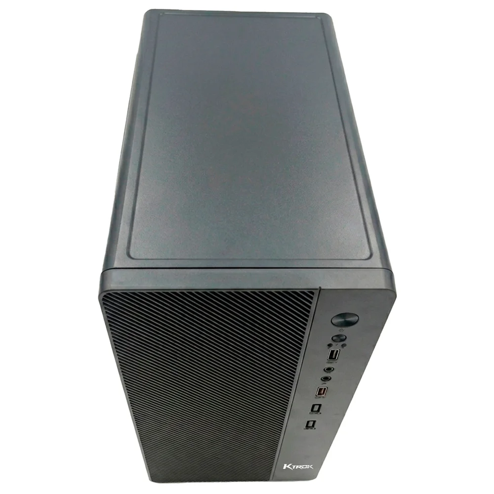 Gabinete Office Ktrok Kt-m29, Ultra Compacto, Usb, Audio Frontal, Micro-atx, Mini-itx - Preto Gabinete Office Ktrok Kt-m29, Ultra Compacto, Usb, Audio Frontal, Micro-atx, Mini-itx - Preto
