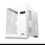 Gabinete Gamer Mini Tower Vidro Temperado Curvado White M-atx/itx Sem Fonte Com 3 Fans RGB Mini D-matx04