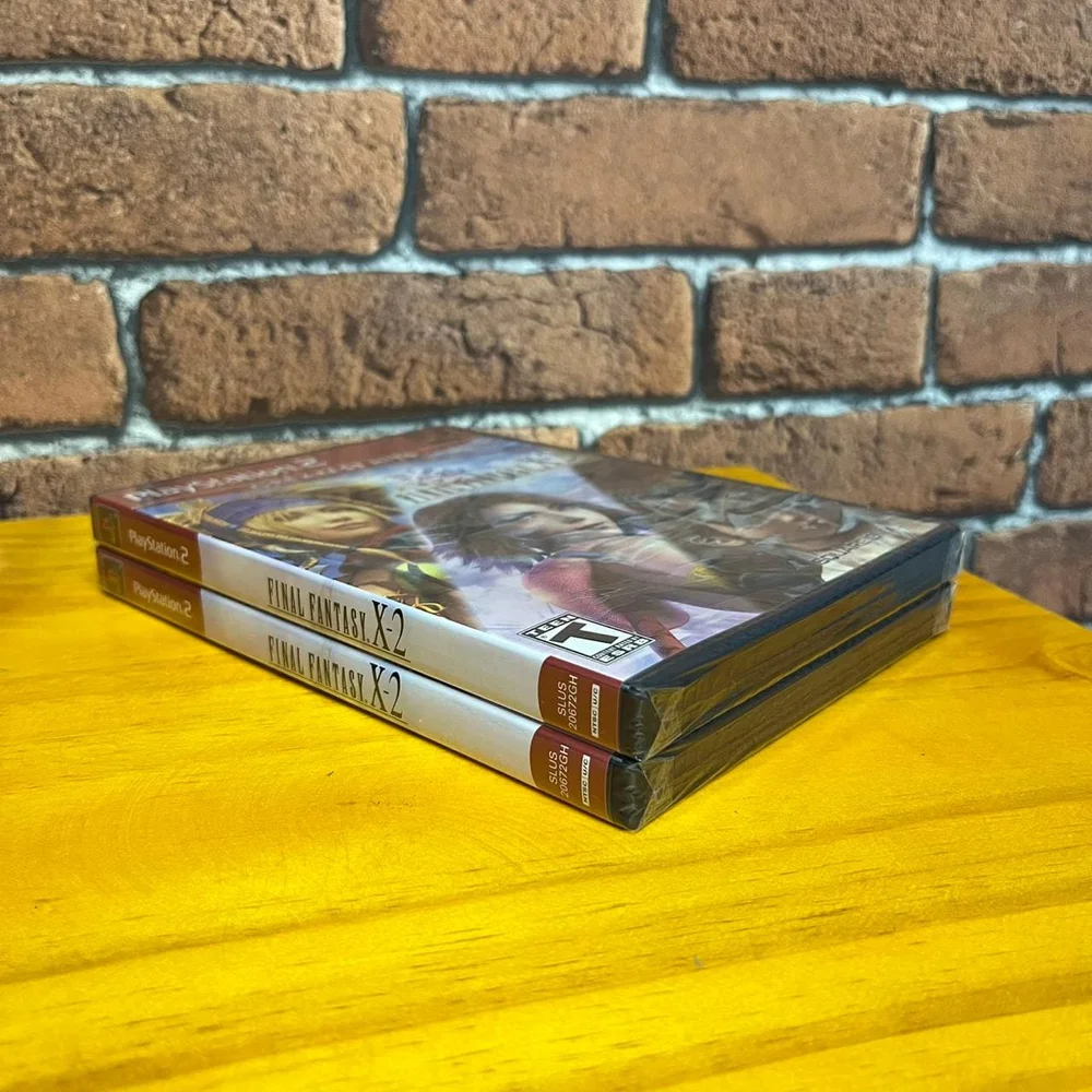 Jogo Final Fantasy X-2 Ps2 Original Lacrado