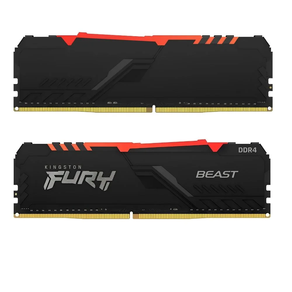 Memória Kingston Fury 8GB Ddr4 3733mhz RGB Memória Kingston Fury 8GB Ddr4 3733mhz RGB