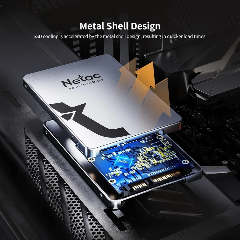Hd Ssd 512gb 2.5 Netac Interno Sata3