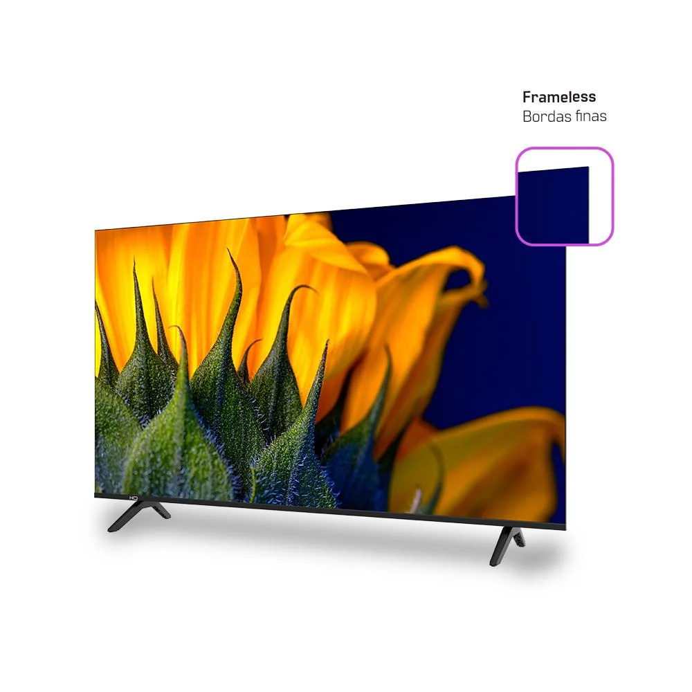 Smart Tv Hq QLED 55 "" Hq-qLED55sm 4k Wi-fi Bluetooth, Apps, Netflix, Youtube E Prime Vídeo - view 3