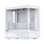 Gabinete Gamer Aquário Jonsbo D200 Branco Com Display Digital M-atx Usb-c