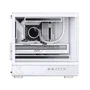 Gabinete Gamer Aquário Jonsbo D200 Branco Com Display Digital M-atx Usb-c