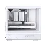 Gabinete Gamer Aquário Jonsbo D200 Branco Com Display Digital M-atx Usb-c