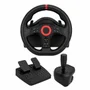 Volante Gamer Com Pedal Câmbio Sequencial Vibração Dupla Para PC Console Kp-5818