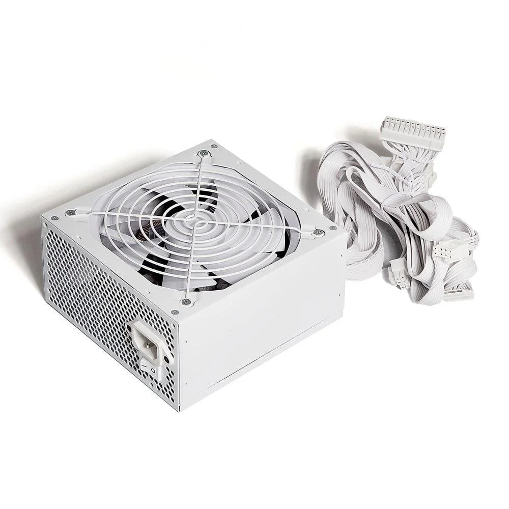 Fonte De Alimentação Duex Dx-500fse+ 80 Plus Bronze Pfc Ativo C/ Cabo Dx500fse+ White Fonte De Alimentação Duex Dx-500fse+ 80 Plus Bronze Pfc Ativo C/ Cabo Dx500fse+ White