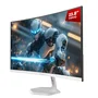 Monitor Gamer PCyes Quartzo Q23c 23.8" Curvo Fhd Va 100hz 5ms HDMI/vga Freesync White Ghost Pmgq23c100wg