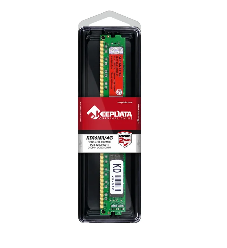 Memoria Desktop Ddr3 4gb Keepdata 1600mhz Kd16n11 Memoria Desktop Ddr3 4gb Keepdata 1600mhz Kd16n11
