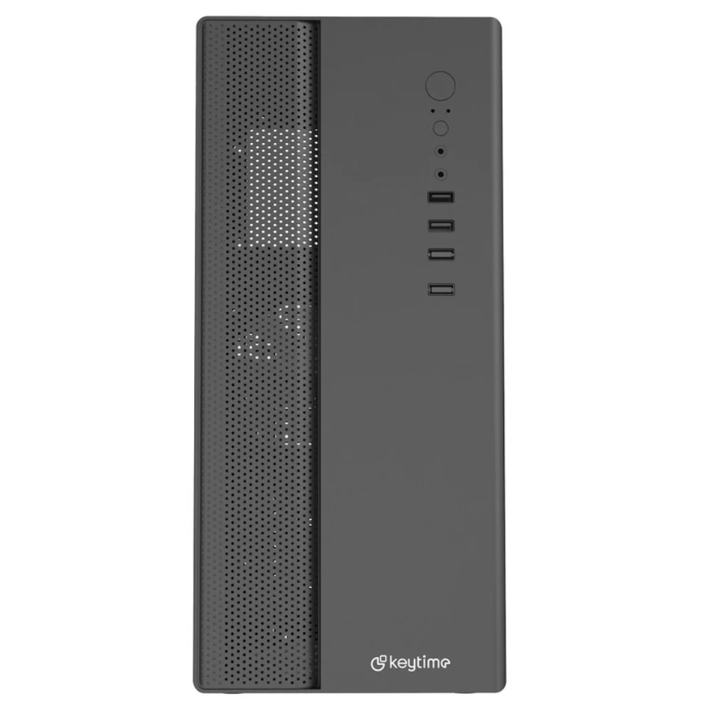 Gabinete Office Keytime Neo S/fan S/fonte  Micro-atx Preto - Kyt00046