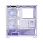 Gabinete Cooler Master Elite 690 Wood Branco Vidro Panoramico 3 Fans ARGB  E690-whnn-s00