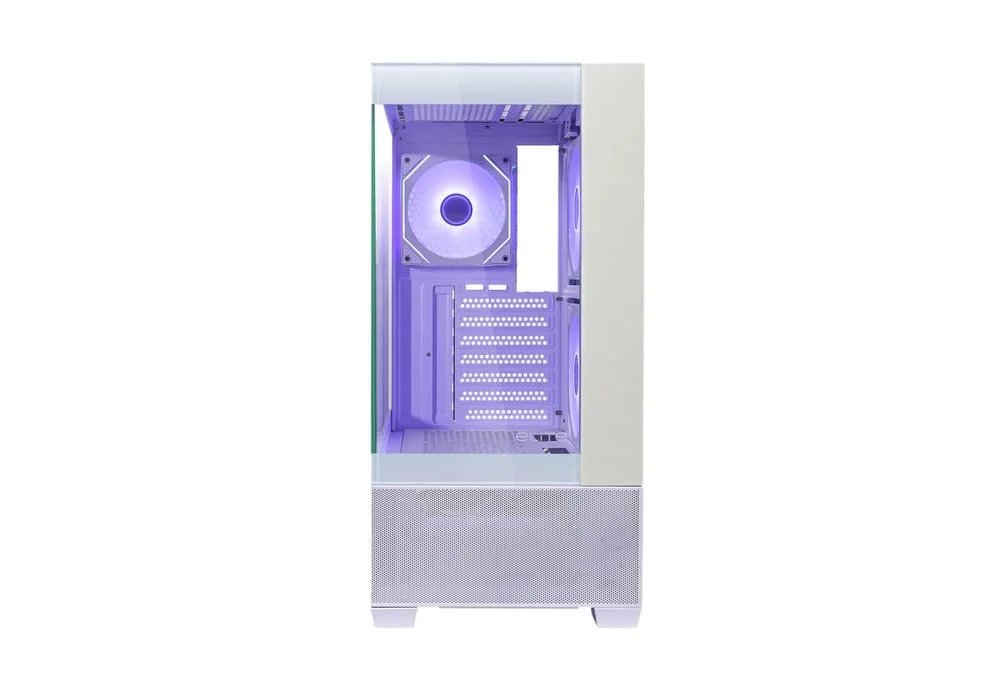 Gabinete Cooler Master Elite 690 Wood Branco Vidro Panoramico 3 Fans ARGB E690-whnn-s00 Gabinete Cooler Master Elite 690 Wood Branco Vidro Panoramico 3 Fans ARGB E690-whnn-s00