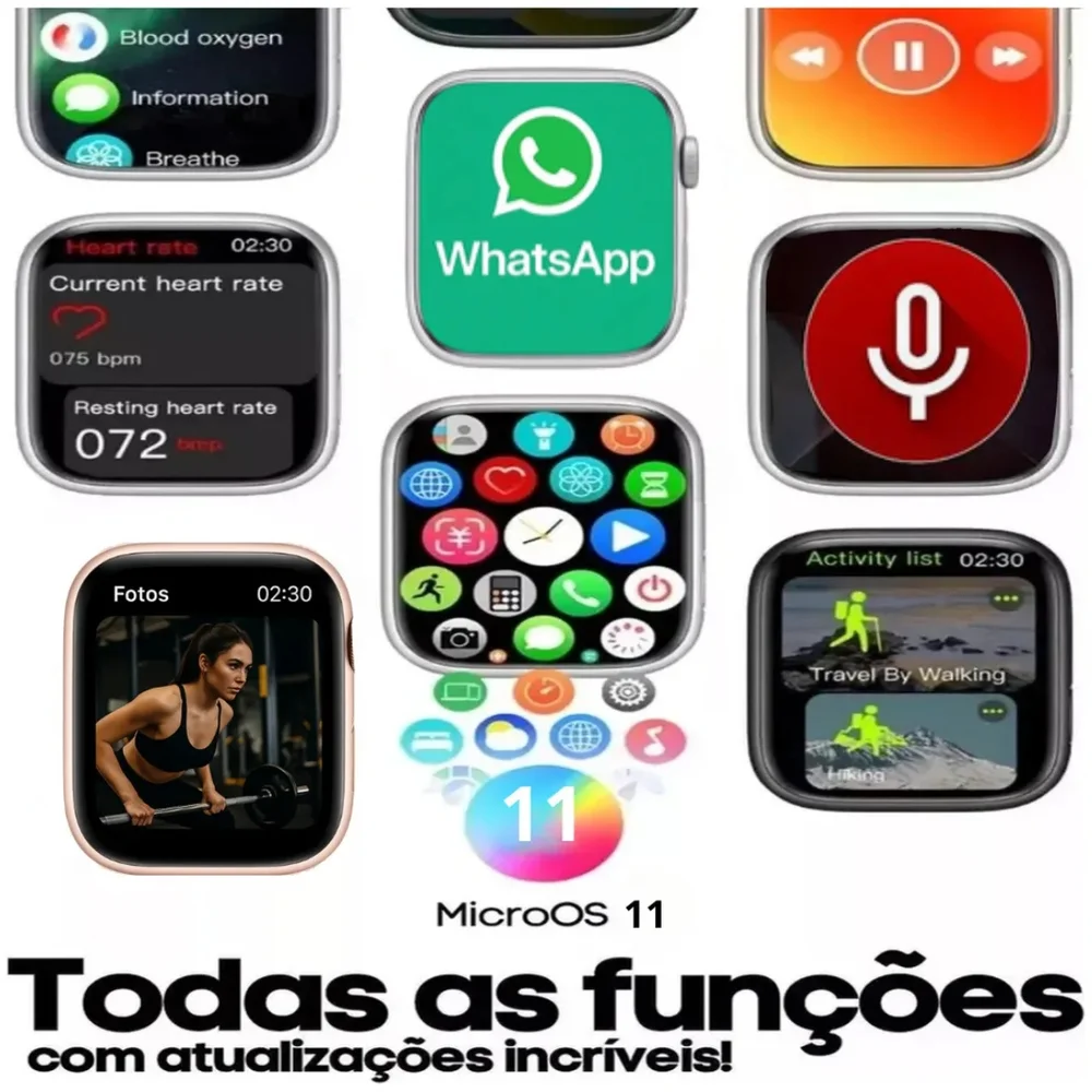 Smartwatch Microwear S11 Série 11 foto 2