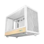 Gabinete Gamer Deepcool Ch260 Wood Micro-atx Sem Fans Branco