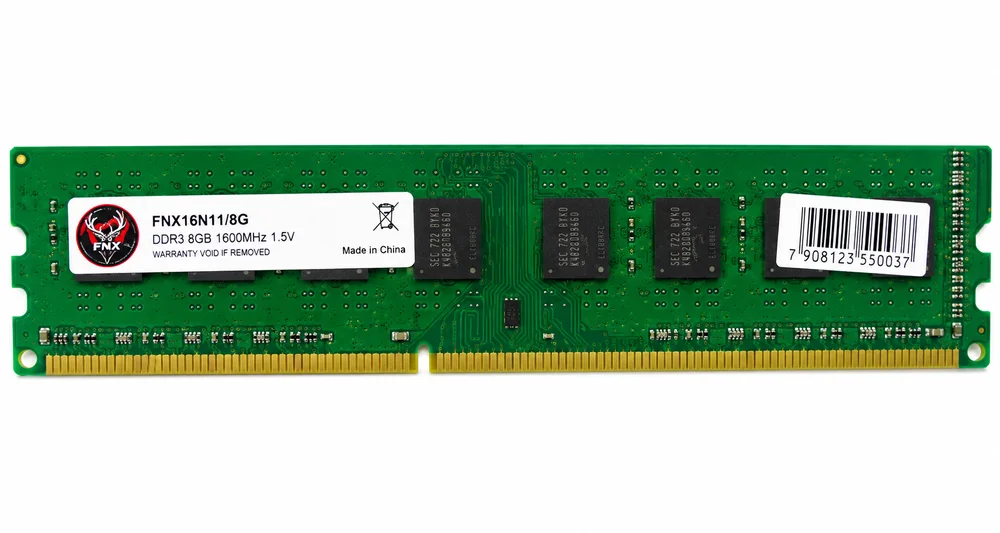 Memória Ram Ddr3 8GB 1600mhz Fnx Fnx16n11/8g Desktop Memória Ram Ddr3 8GB 1600mhz Fnx Fnx16n11/8g Desktop