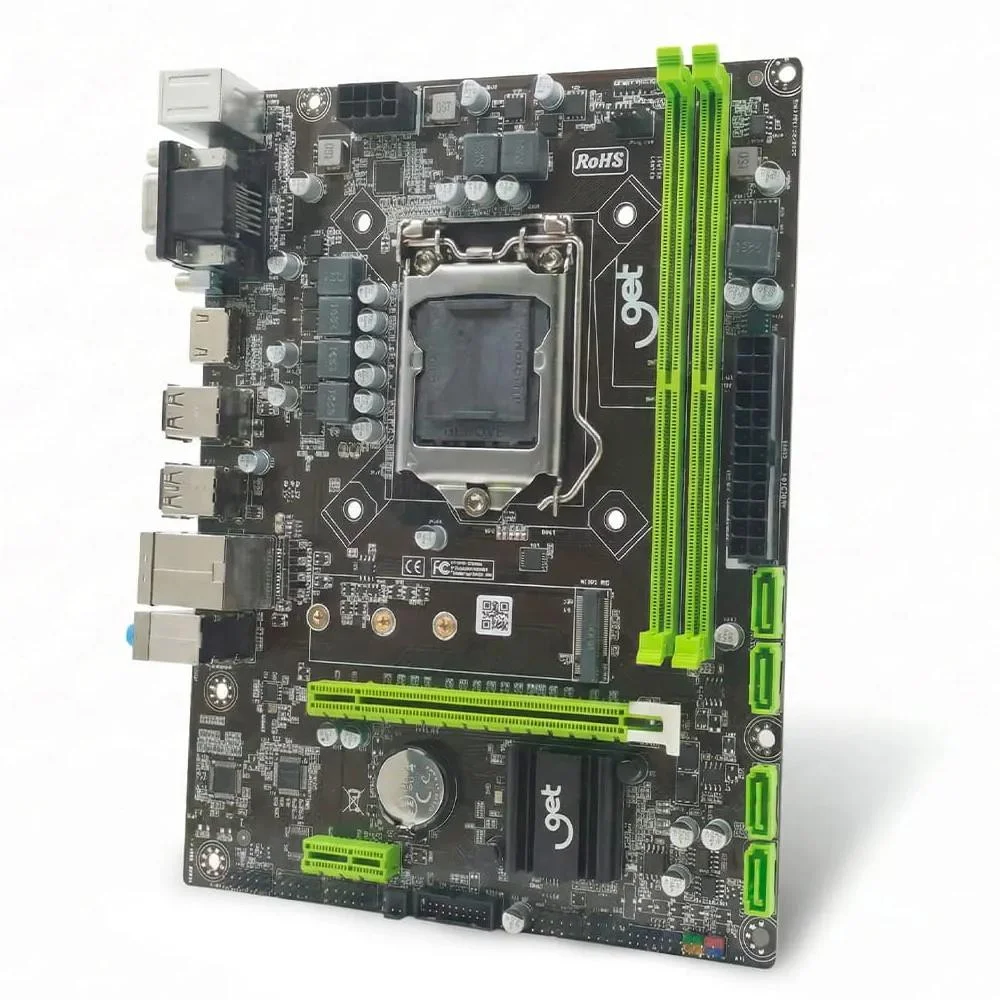 Placa Mãe LGA 1151 Get H310 Ddr4 M.2, Suporte Para Processadores Intel De 8ª E 9ª Geração Placa Mãe LGA 1151 Get H310 Ddr4 M.2, Suporte Para Processadores Intel De 8ª E 9ª Geração