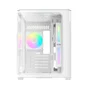 Gabinete Gamer Ocypus Iota C50 Curve Atx ARGB Digital Com Fan Branco