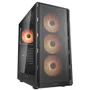 Gabinete Cougar Airface Pure Pro Atx Mid Tower Lateral De Vidro Temperado Usb Tipo C Com 4 Fan Preto 382ga50.0003
