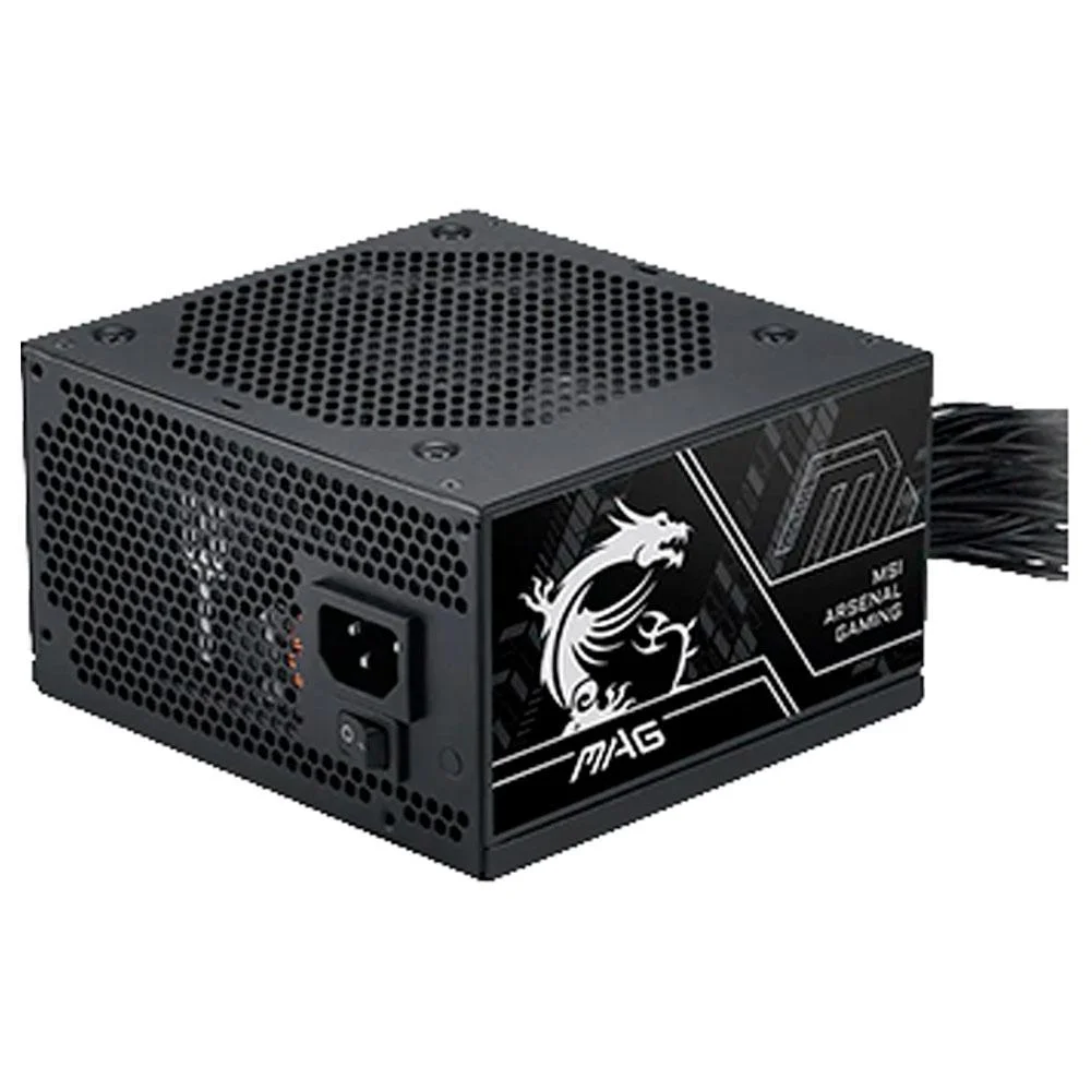 Fonte De Alimentação Msi 750w Mag A750bn PCie5 Iii 80 Plus Bronze Atx PCie 5.0 - 306-7zptx19-hd8 Fonte De Alimentação Msi 750w Mag A750bn PCie5 Iii 80 Plus Bronze Atx PCie 5.0 - 306-7zptx19-hd8