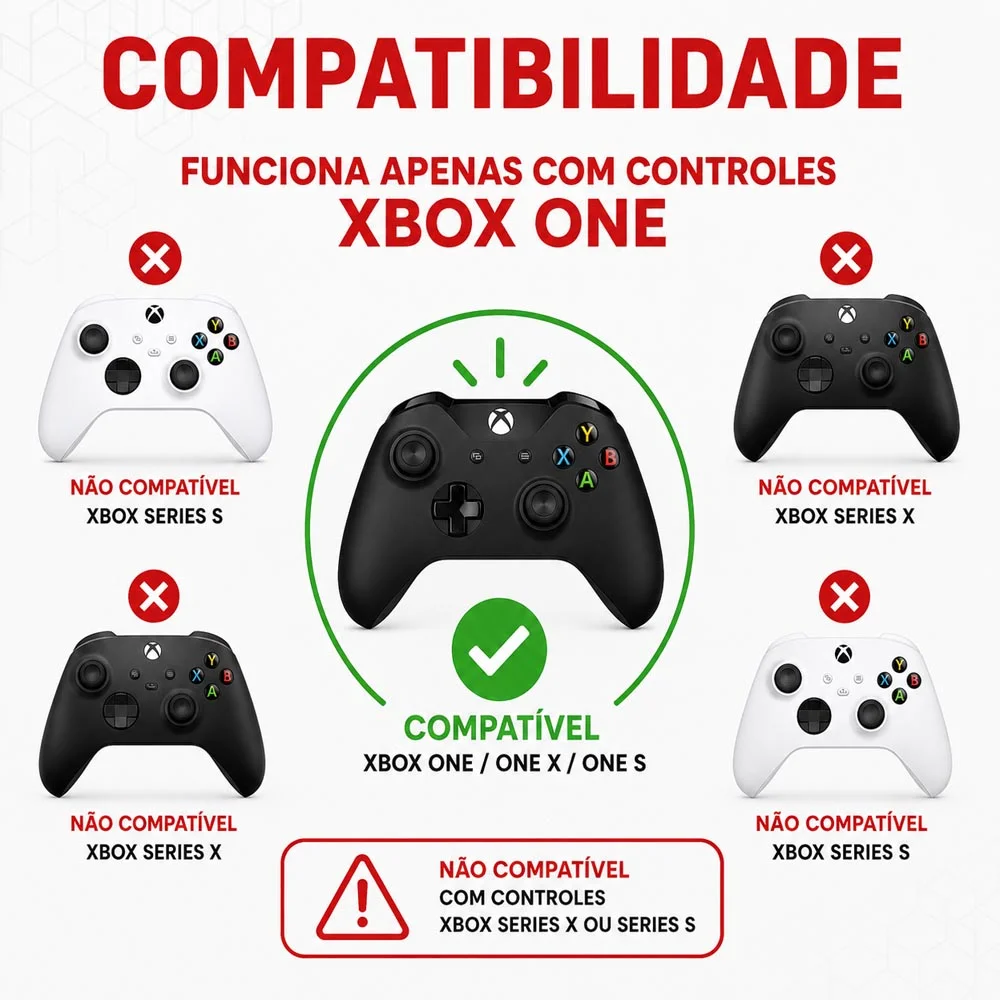 Bateria E Cabo De Recarga Usb Compatível Com Controle Sem Fio X Box One