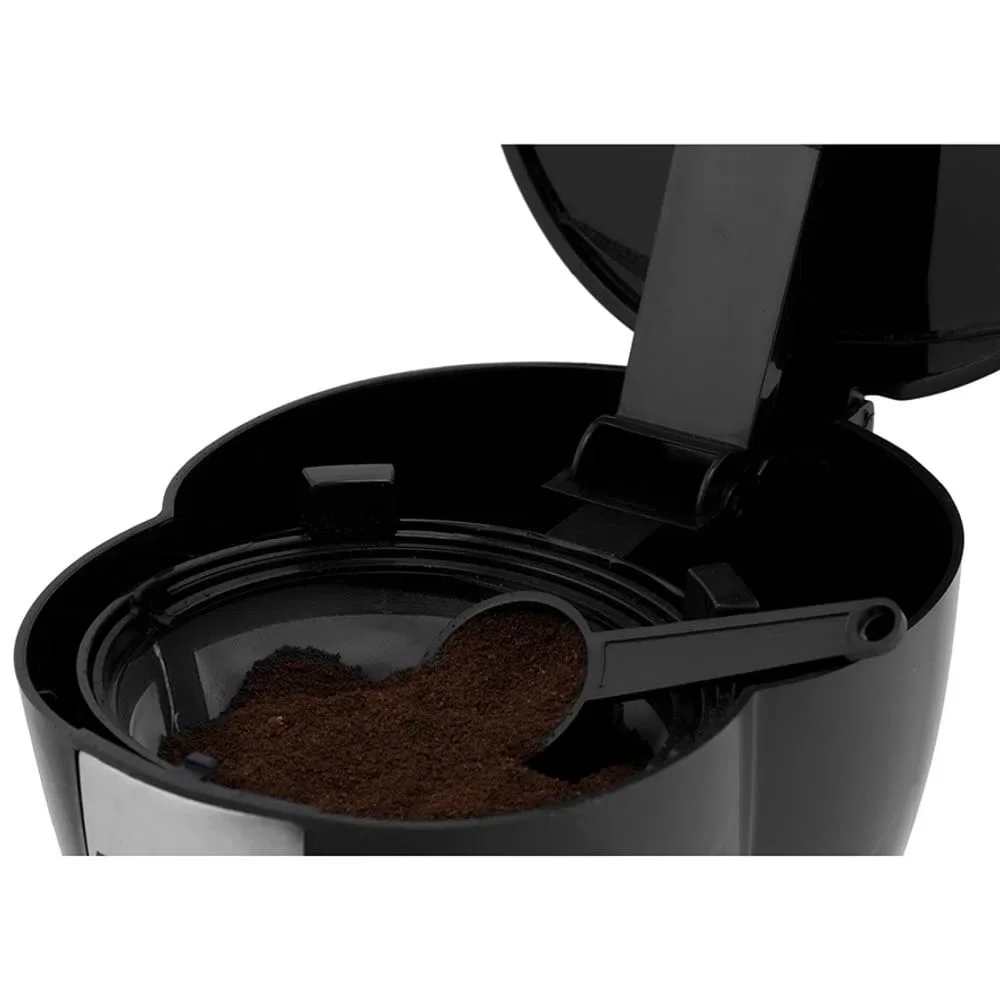 Cafeteira Elétrica Britânia 600ml Preta Inox Cp15 – 220 Volts