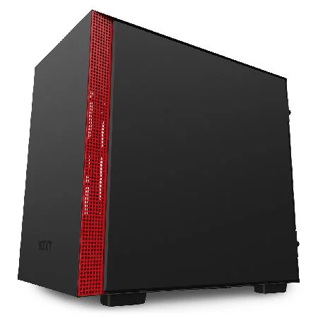 Gabinete H210 Matte Black/Red - Ca-H210b-Br Gabinete H210 Matte Black/Red - Ca-H210b-Br