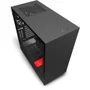 Gabinete H510i, Matte Black/Red - Ca-H510i-Br