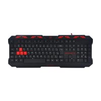 Teclado Gamer Fortrek Spider, Resistente ao Derramamento de Água, 8 Teclas Multimídia, ABNT2 - Gk706