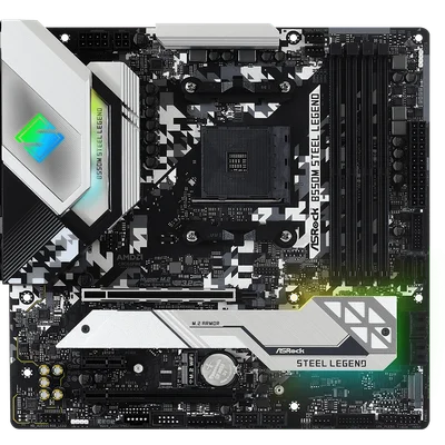 Placa Me AsRock B550M Steel Legend KaBuM