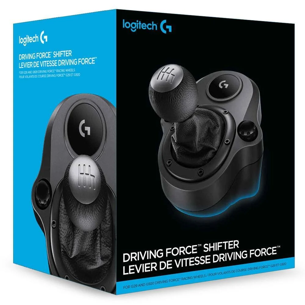 Câmbio Logitech Driving Force Shifter para Volantes G29/G920 - PS4, Xbox One e PC