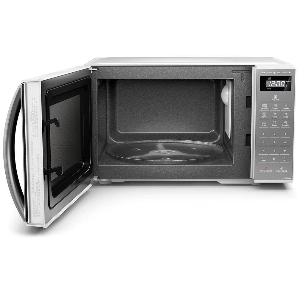 MicroOndas Panasonic 21L 700W 127V Branco KaBuM