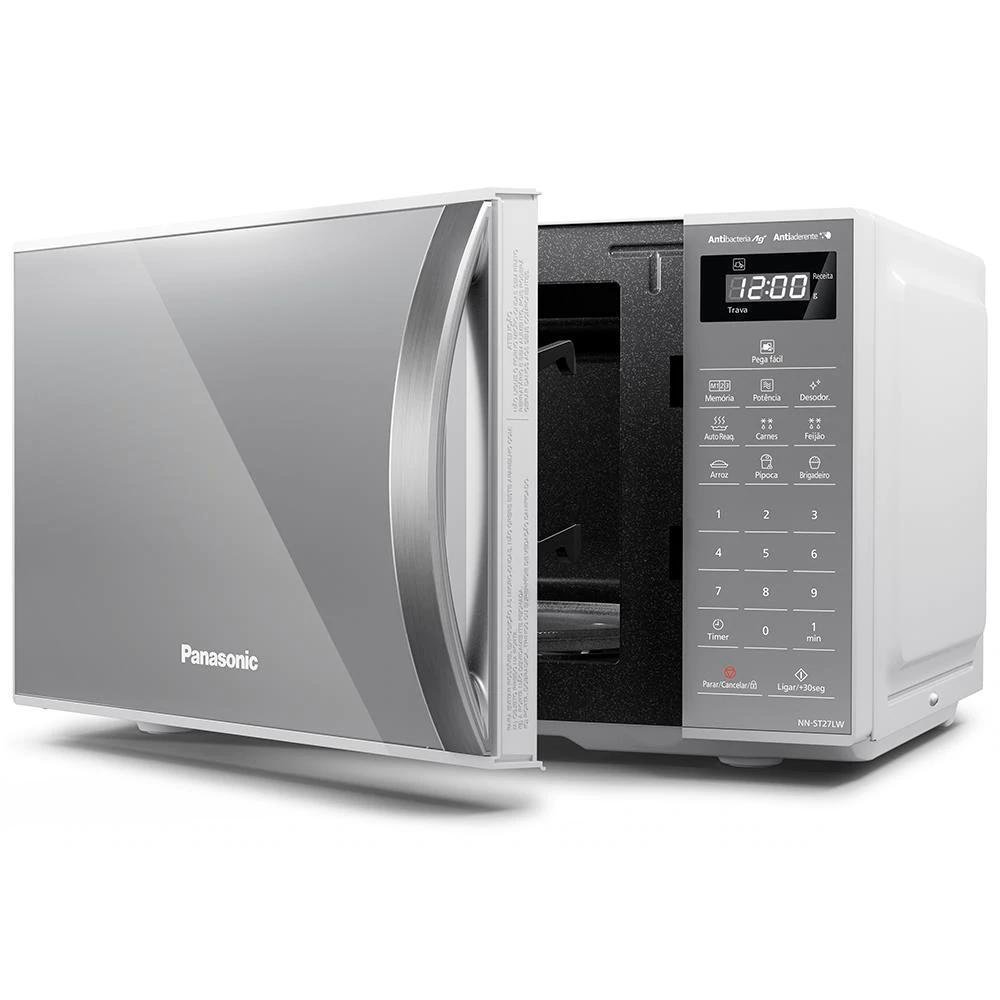 MicroOndas Panasonic 21L 700W 127V Branco KaBuM