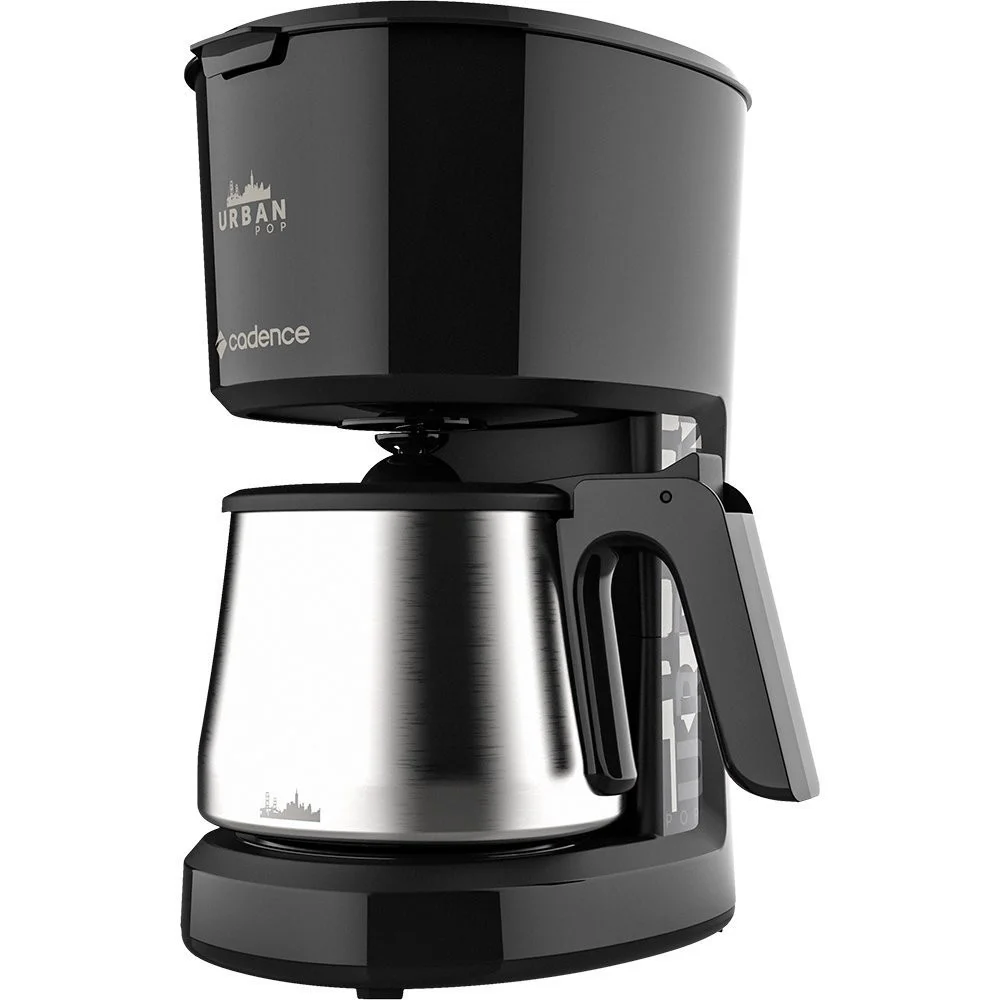 Cafeteira Cadence Urban Pop CAF810, 1.2L, 110V, Inox
